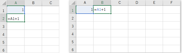 連番を表示するセルに＋1を加算する数式を入力する